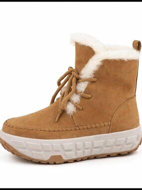 Women's Khaki Leather Sparkly Toe Heel Cowgirl Boots With Pull on Tabs